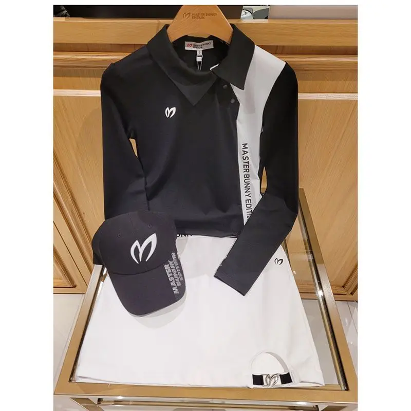 Golf Equipment Women - Autentyczna koreańska odzież golfowa z długim