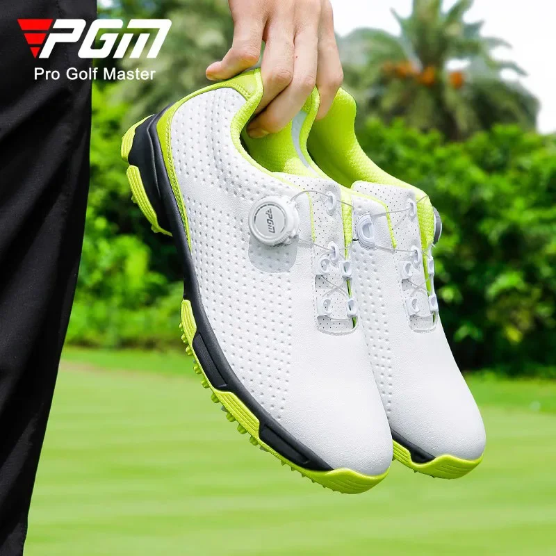 Golf Equipment Women - Sznurowane, oddychające męskie buty golfowe PGM,