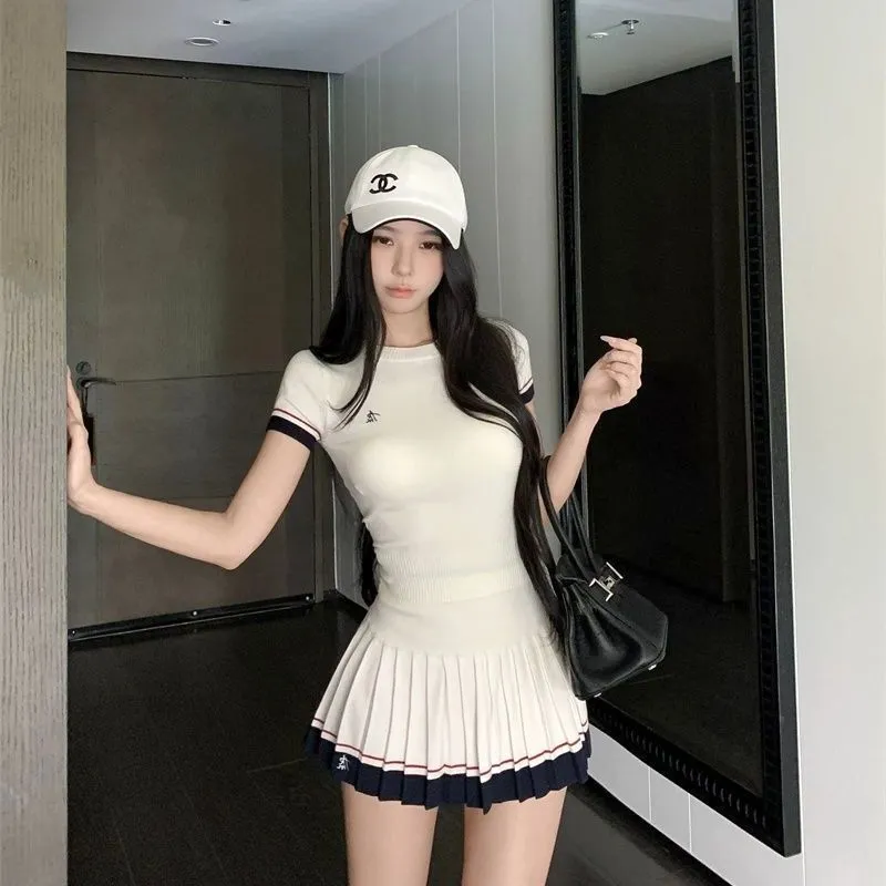 Koreański letni dwuczęściowy k – Golf Equipment Women recenzja i cena