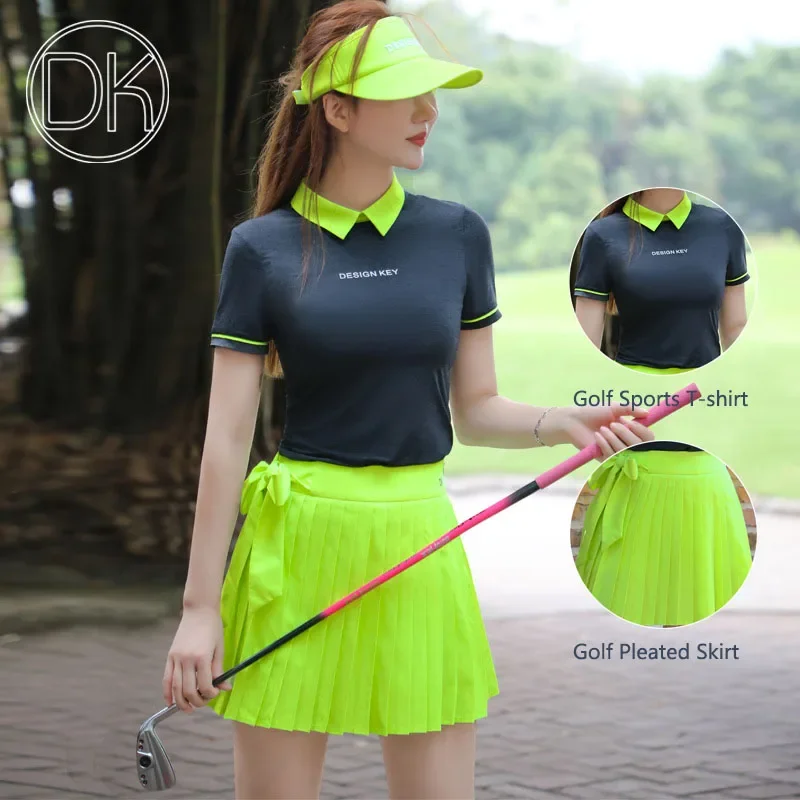 Damski DK oddychający koszulka – Golf Equipment Women recenzja i cena