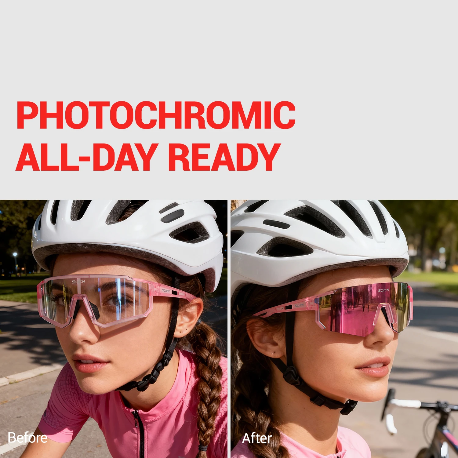 Okulary rowerowe SCVCN w kolor – Golf Equipment Photos recenzja i cena